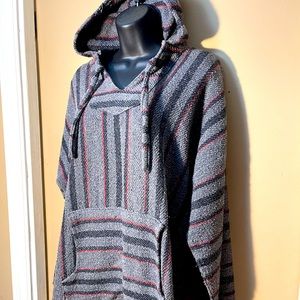“Mexican style” Ladies woven hoodie - LX fits M-L